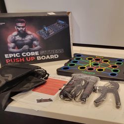 New in Box Push-up Board Set 