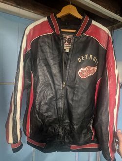Red Wings Leather Coat 