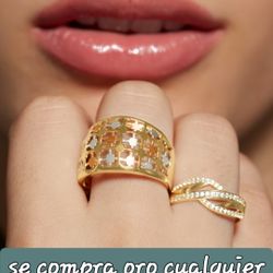 You buy gold, any conditions. 10k 14k 18k