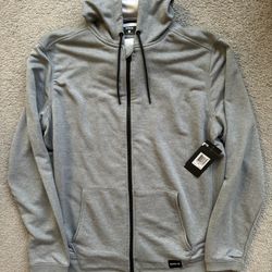 Hurley Men’s Disperse Full Zip Hoodie With Nike Dri-Fit Size XL NWT