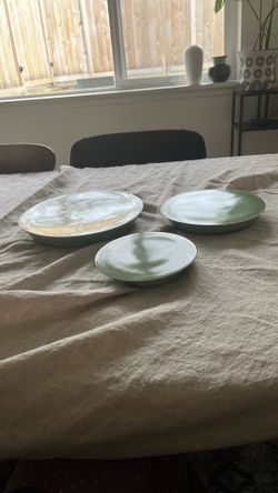 Korean Artisan Serving Plate Set
