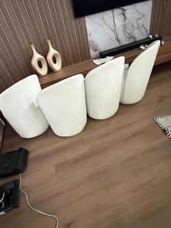 6 swivel chairs