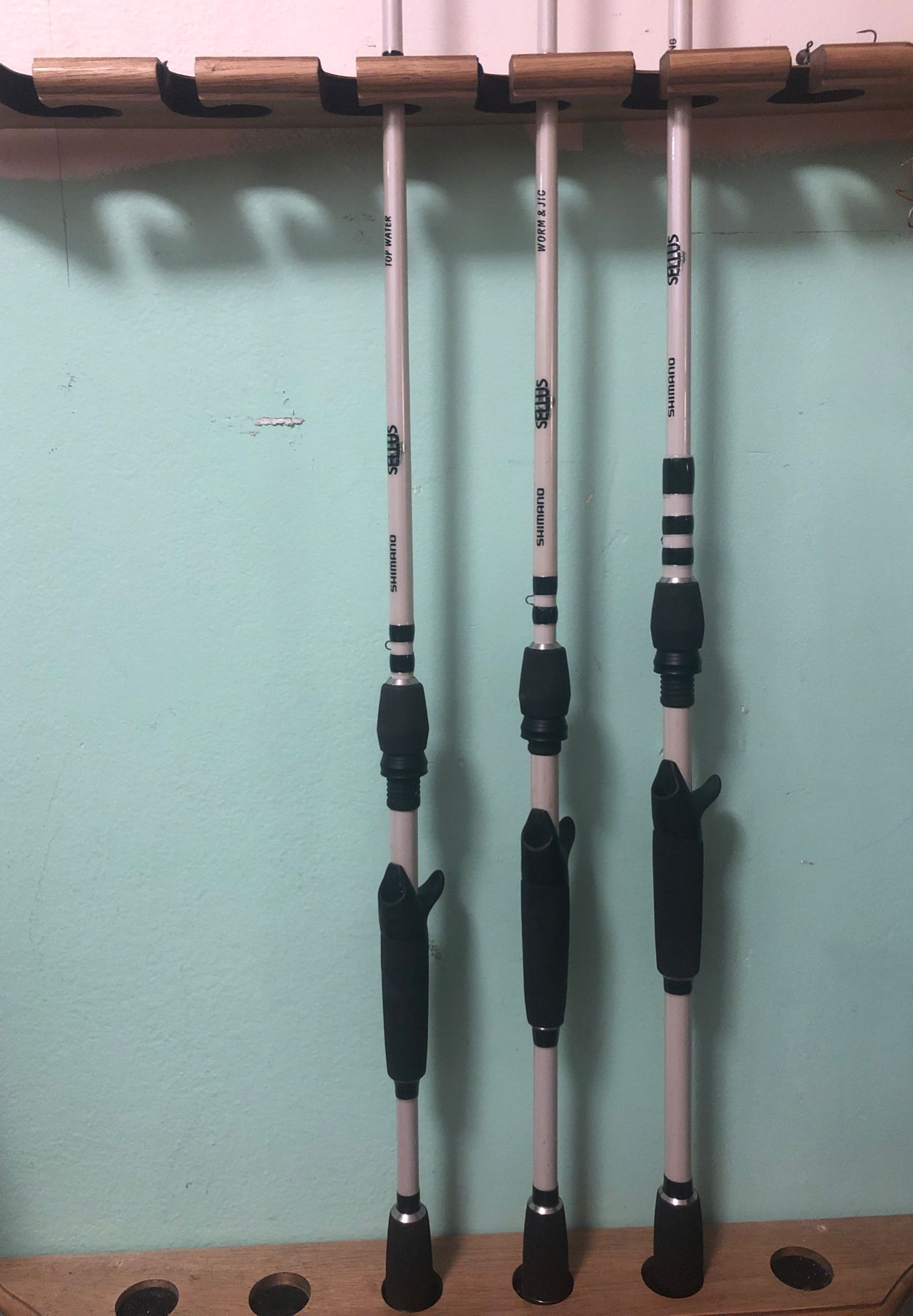 Shimano SELLUS casting rods