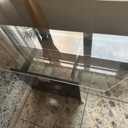Glass Entertainment TV Stand 60” - $100