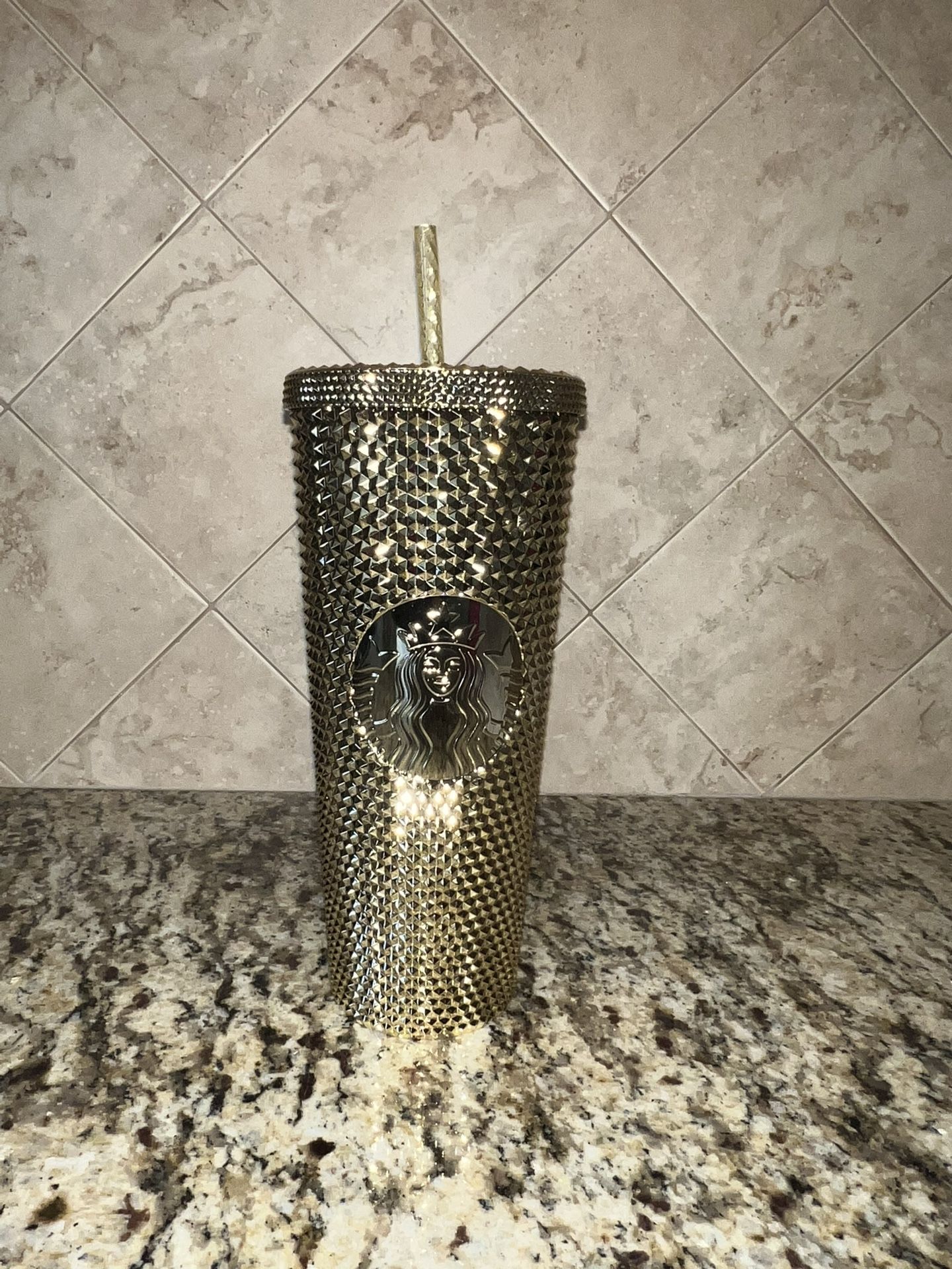 starbucks gold tumbler