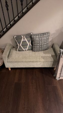 Side Couch For Sale. Has A Big Storage Compartment 