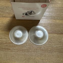 Silver Nursing Cup Nipple Cover
