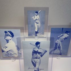 1980 Hall of Fame Exhibit Baseball Cards