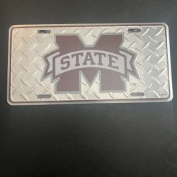 Mississippi State University License Plate