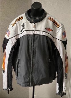 Dunlop Motorcycle Racing Jacket with Patches