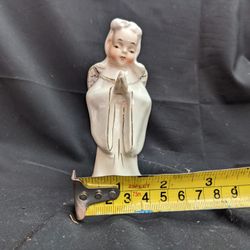 1950's Praying Ceramic Christmas Angel Figurine from Japan
