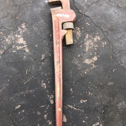 24” RIDGID pipe wrench