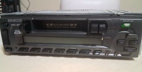 Vintage Kenwood car tape/stereo player