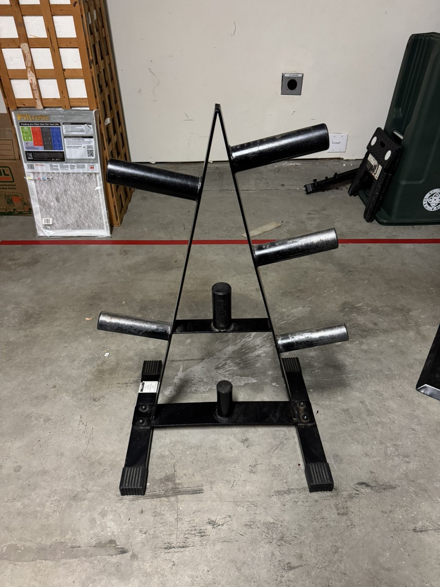 Weight Plate Rack