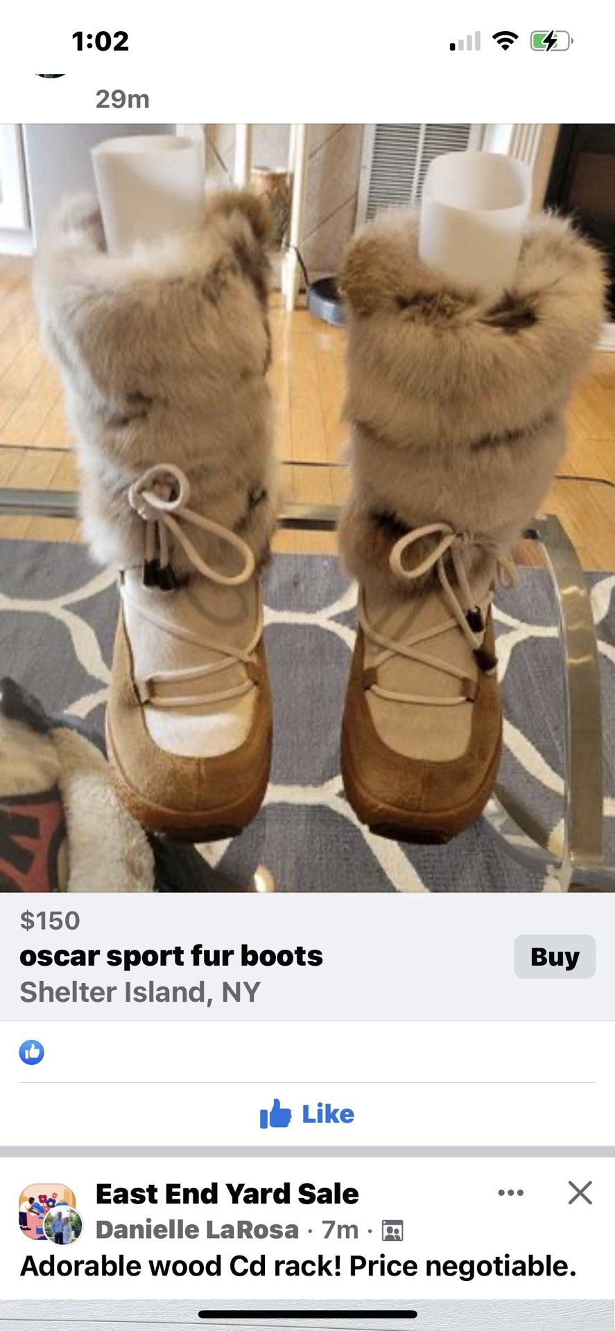 Oscar Sport Fur Boots