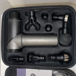 Sportneer Mini S Massage Gun – Like New, Full Set – $50
