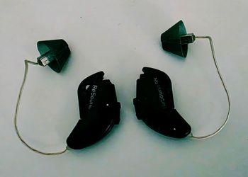 Resound LiNX 3D Hearing Aids with phone clip