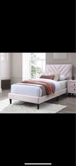 Twin size bed frame only