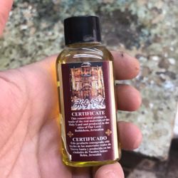 Olive Wood Holy Oil From The Holy Land For Blessing Sick People  From Bethlehem 