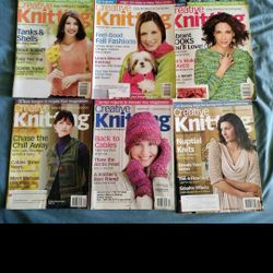 Lot of 18 Creative Knitting Pattern Magazines