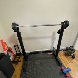 Weight bar stand