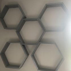 IKEA Hexagon Shelves 