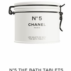 Chanel Factory 5 Limited Edition Bath Tablets Tin for Sale in Laguna