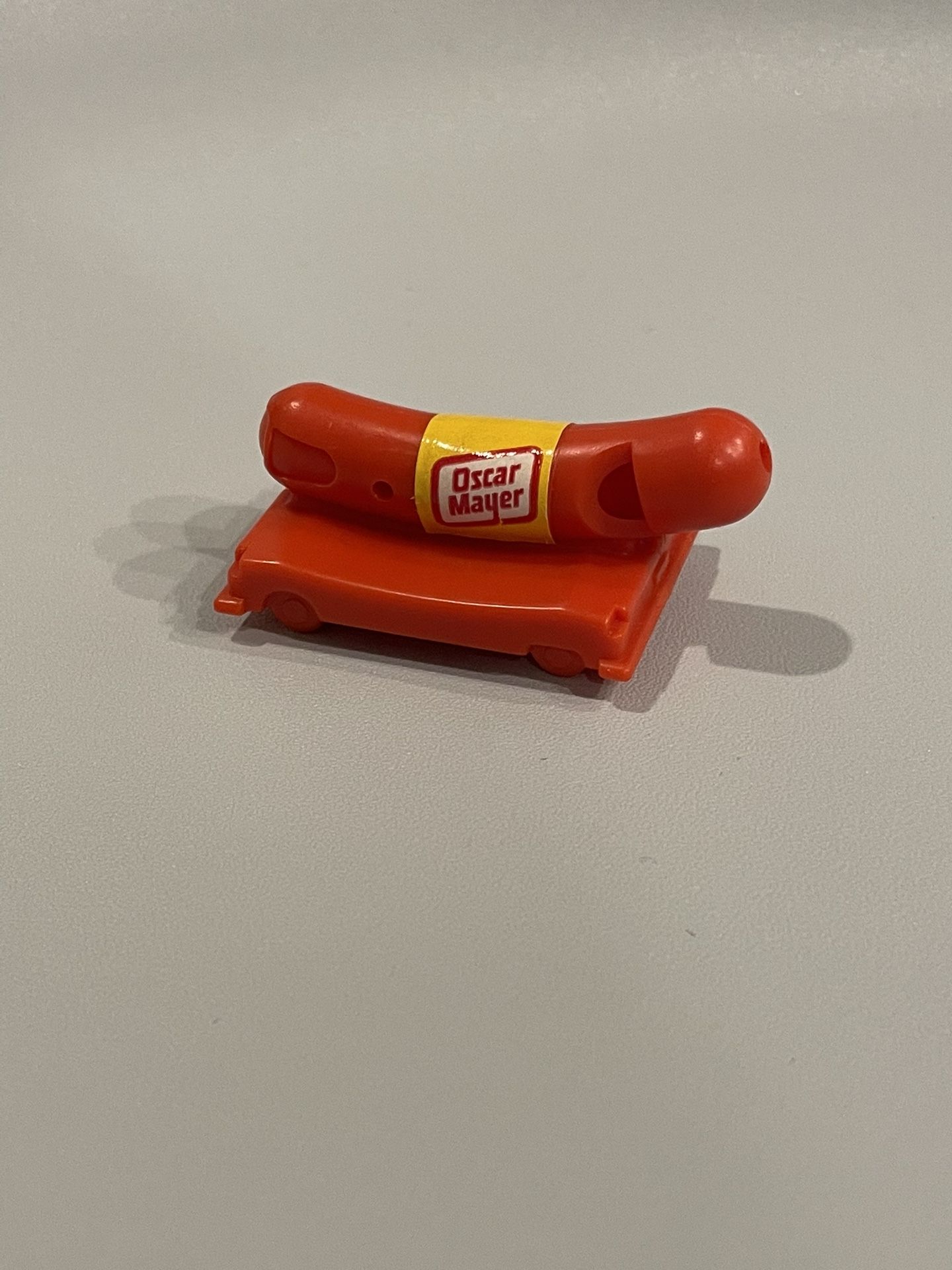 Vintage Oscar Mayer wienermobile wiener hot dog plastic promo whistle