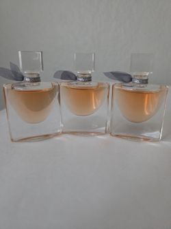 SET OF 3 DABBERS LANCOME LA VIE EST BELLE EAU DE PARFUM .13oz/4ml, New as pictured
