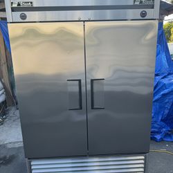 True Commercial Refrigerator And Freezer 54 X 85 Full Stainless Steel Works Perfect Clean One Receipt For One Years Warranty 