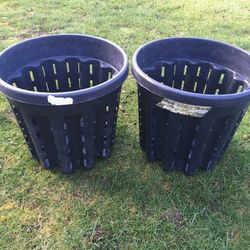 Lot of 2 Ercole Italian Style Air Prune 25L 6.6 Gallon Grow Pots