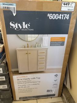 Bathroom Vanity with top 36” ( brand new)