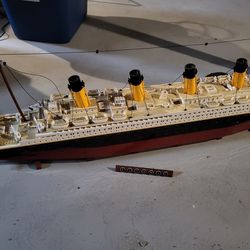 Lego Titanic - Already Built With Box