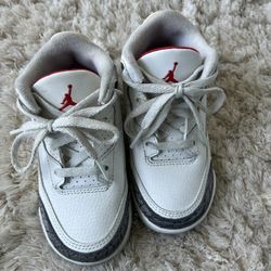 Toddler Jordan 3 Size 8c