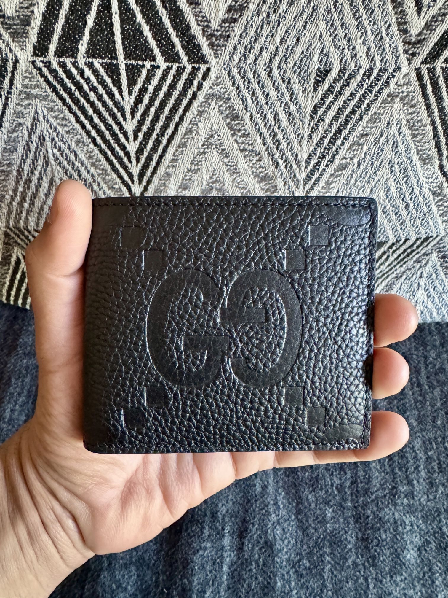 Authentic Gucci Jumbo GG Bifold Wallet