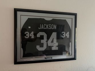 Bo Jackson Sign Jersey