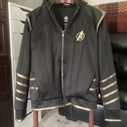 Large Disney Marvel Avengers Endgame Ronin Hawkeye Hooded Jacket