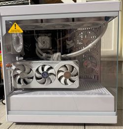 White Gaming PC - RX 9070 XT / Ryzen 7 7800X3D / 32Gb Ram ddr5 / 2Tb SSD / 1000W