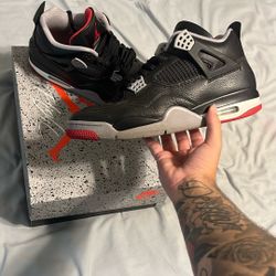 Jordan 4 Bred Reimagined. OG ALL