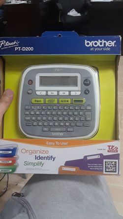 Brother electronic labeling system