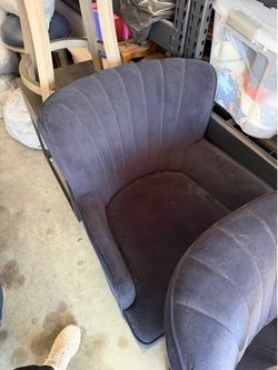 Accent chairs navy blue