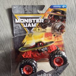 Monster Jam Truck - Tech Deck Wreck Deck