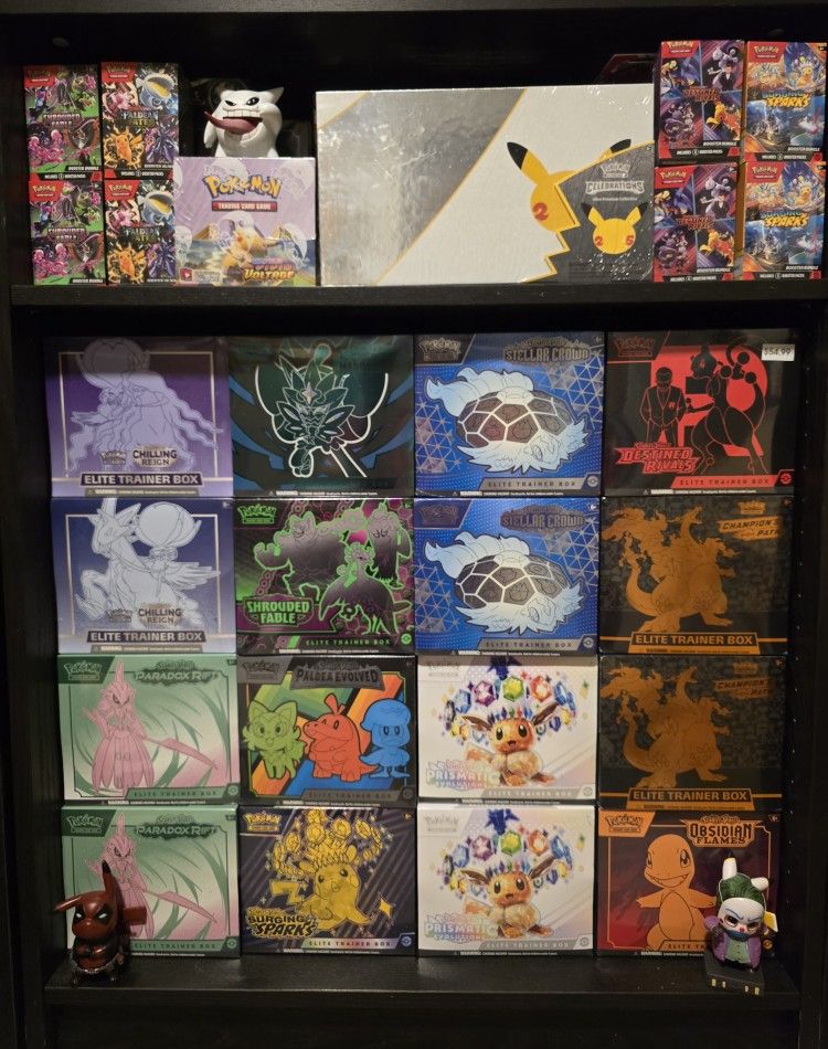 FS/FT: Booster Boxes, ETBs & Booster Bundles, Oh My! Prismatic Evolutions, Destined Rivals, Paldea Evolved & More!