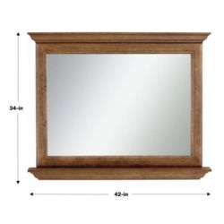 Ballantyne Mocha Bathroom Mirror (34” x 42”)