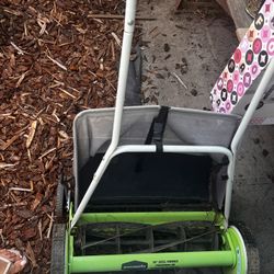 Manual lawn Mower W/Catcher