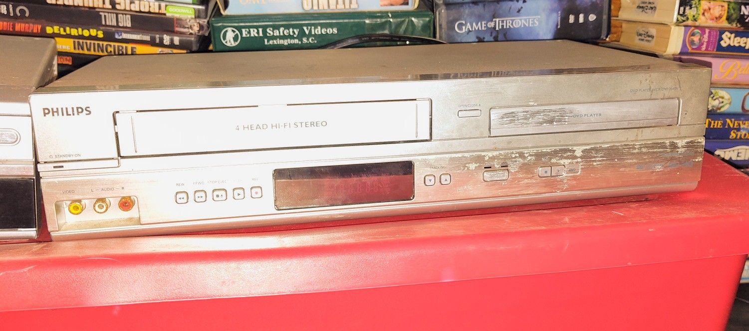 DVD/VCR Player, DVD Movies, VHS Disney Movies
