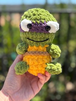 Crochet Teenage Mutant Ninja Turtle 🐢 Donatello