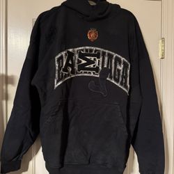balenciaga distressed hoodie