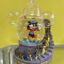 Disney’s Fantasia The Sorcerers Apprentice Musical Snow Globe