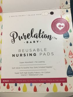 New reusable nursing pads